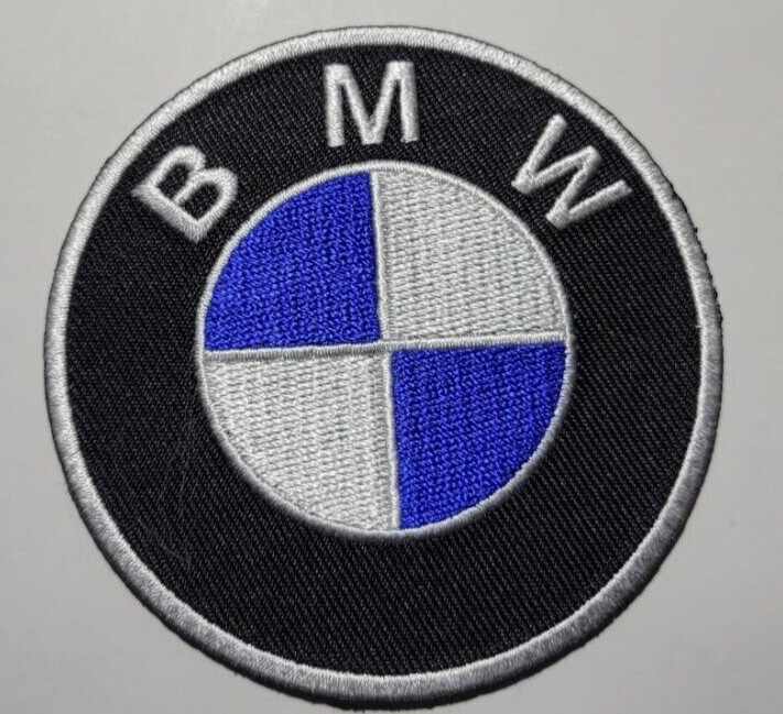 BMW (iron on) patch