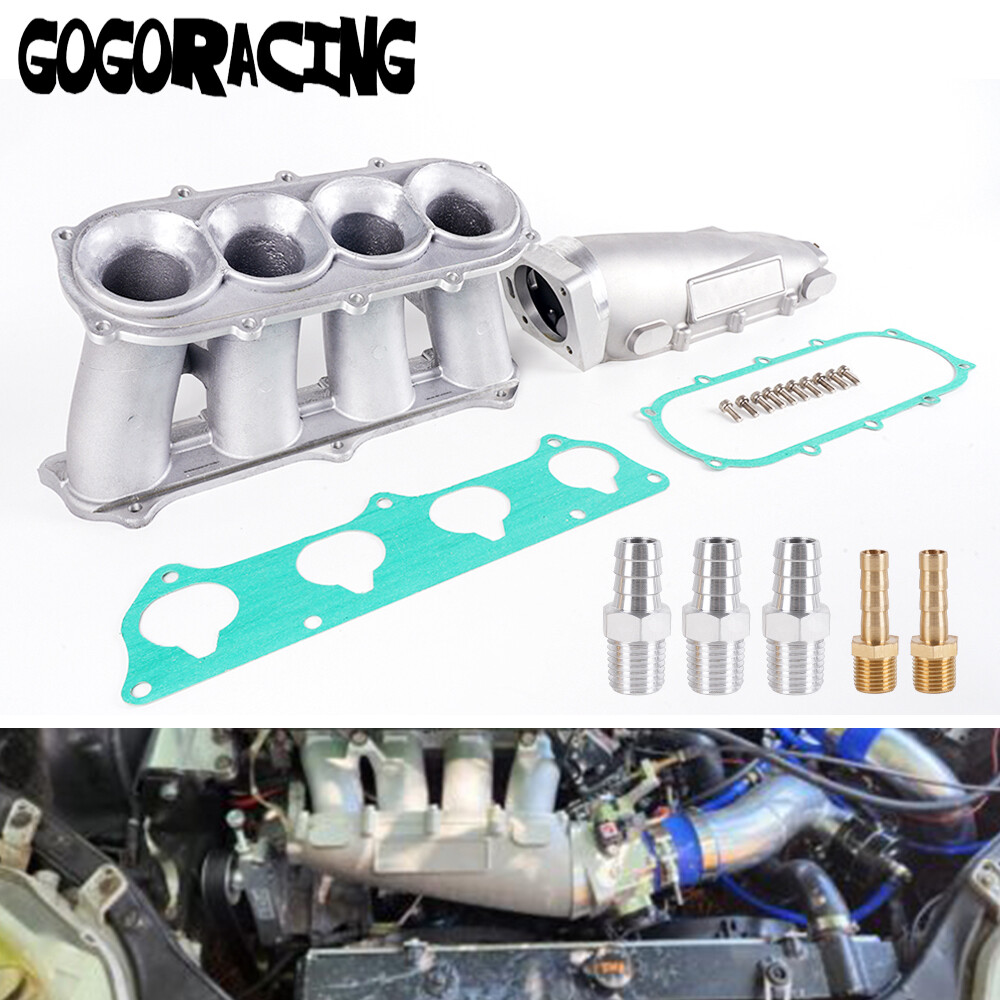 Ultra Street Intake Manifold for Honda K-Series K20A K20A2 K20Z1 K24A1 - Silver