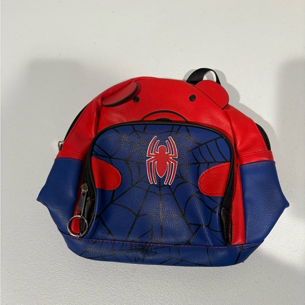 Marvel Bear Red and Blue Spider Backpack