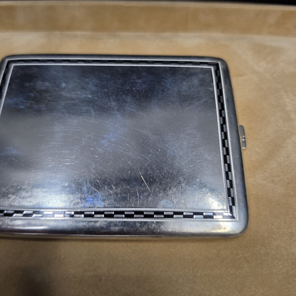 Antique Silver Cigarette Case