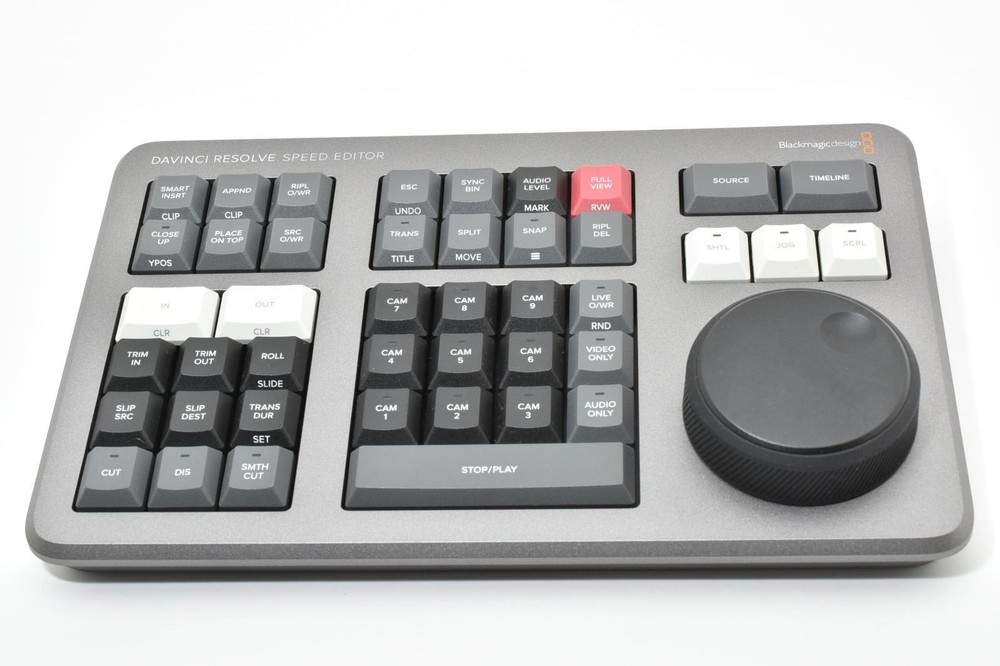 Blackmagic Design DaVinci Resolve Speed Editor Keyboard ONLY NO Software Japan