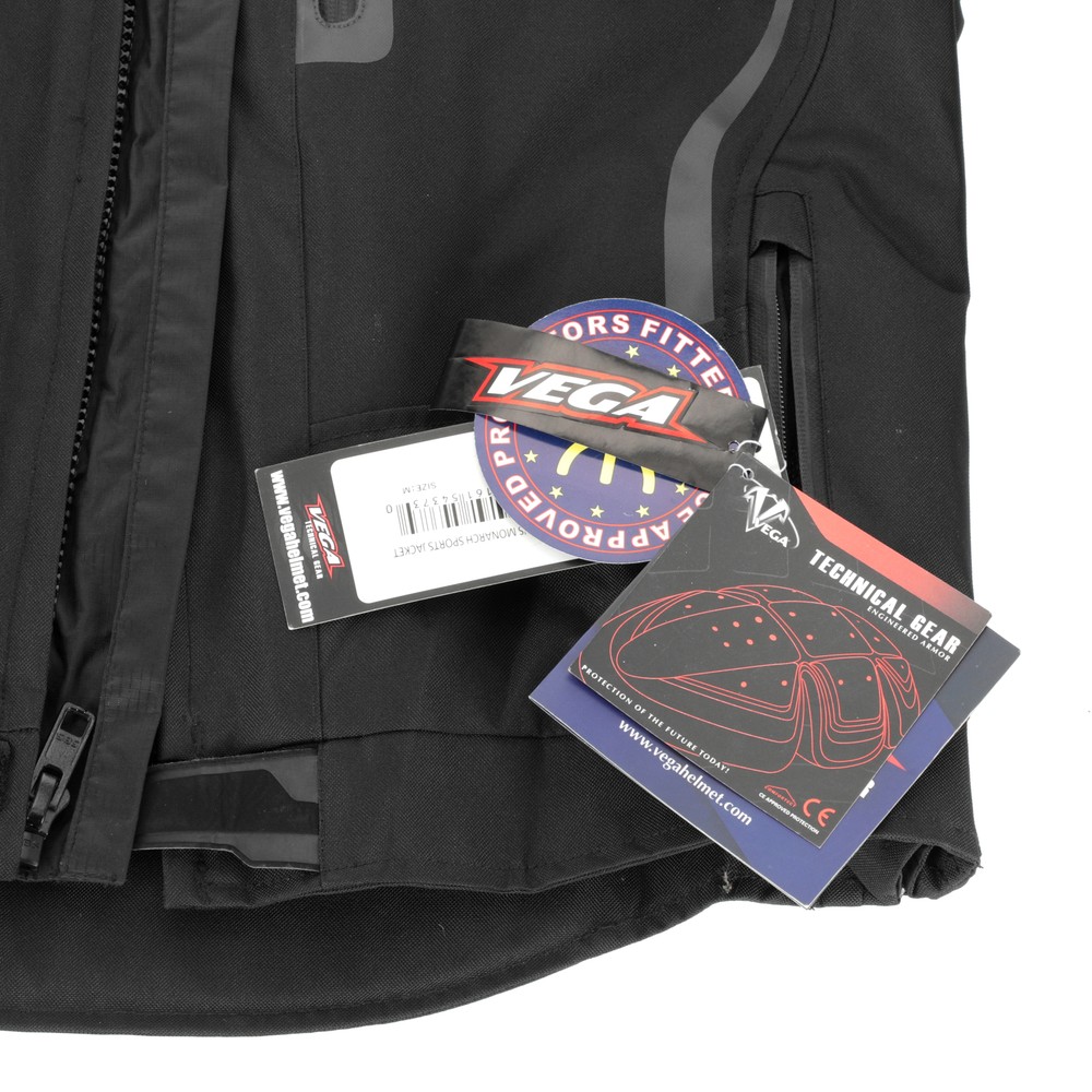 Monarch Black Jacket Medium