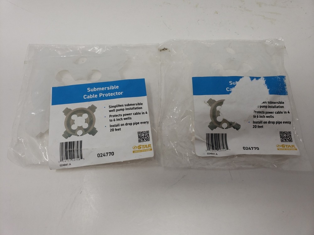 Star Submersible Cable Protector 024770 2ct SEE DESCRIPTION