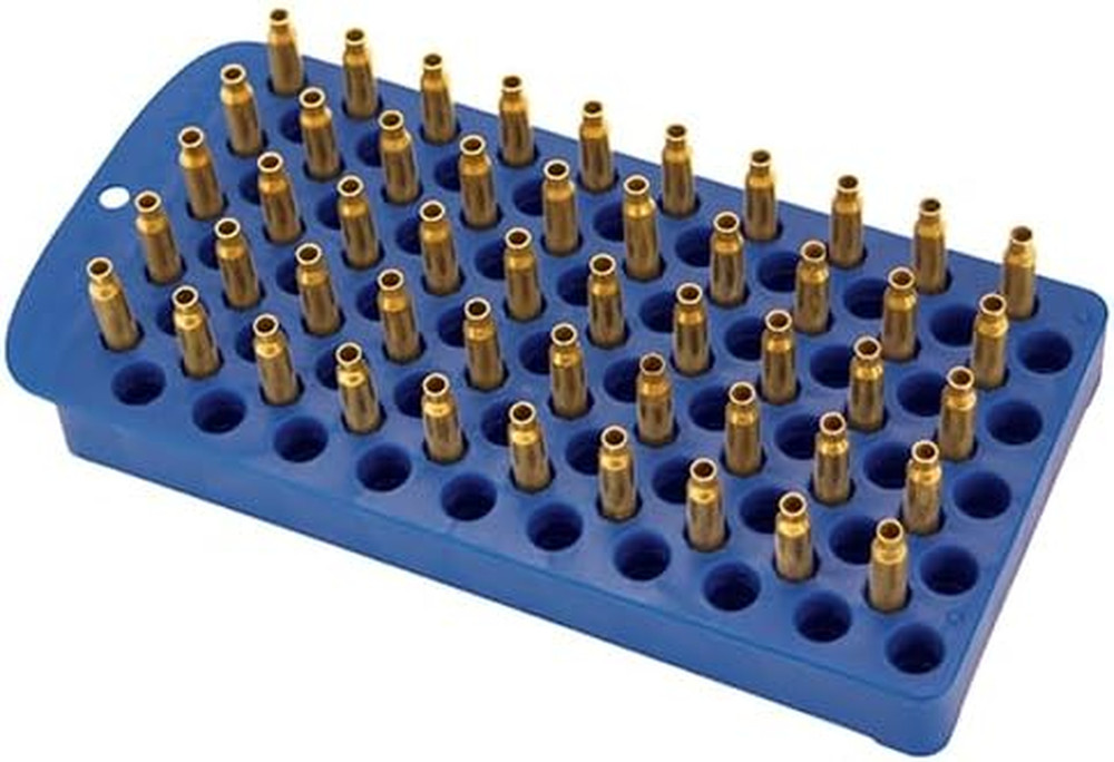 Reloading Trays with Custom Fit, 50 Round, 2 Pack, for Brass Storage, Reloading,