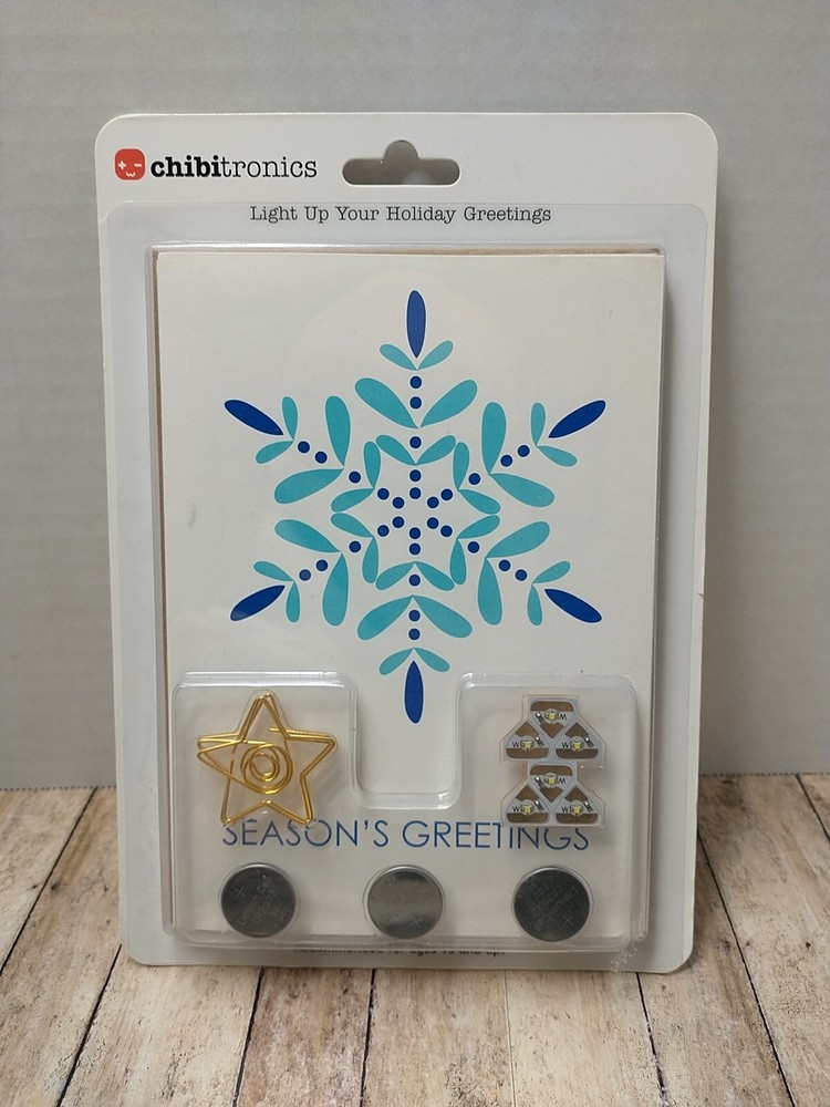 Chibitronics - Chibi Lights - LED Circuit Stickers STEM Starter Kit Season's