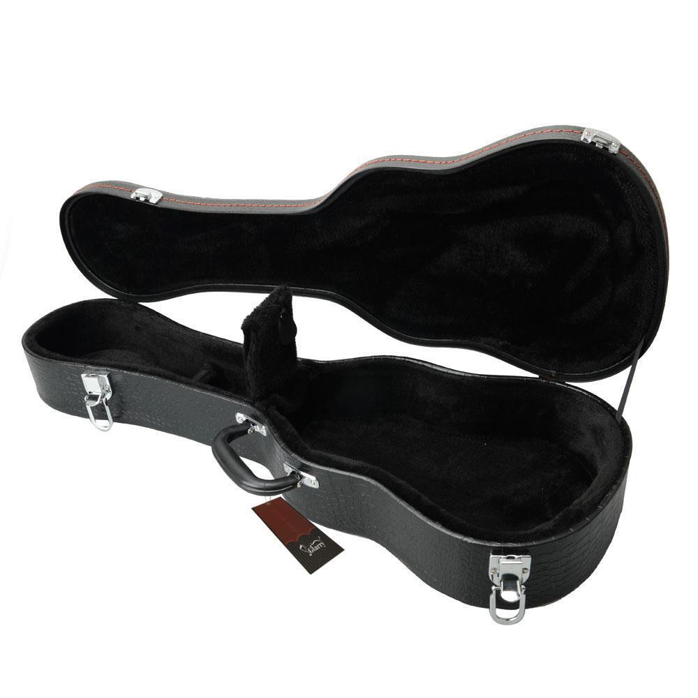 New 26" Tenor Black Protable Hard Shell Ukulele Case