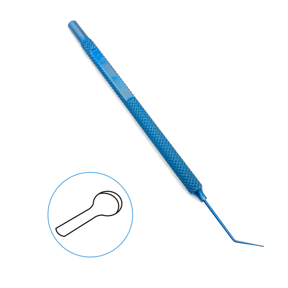 Titanium ICL Manipulator hook Double Eyelid Ophthalmic Hook Surgical Instruments
