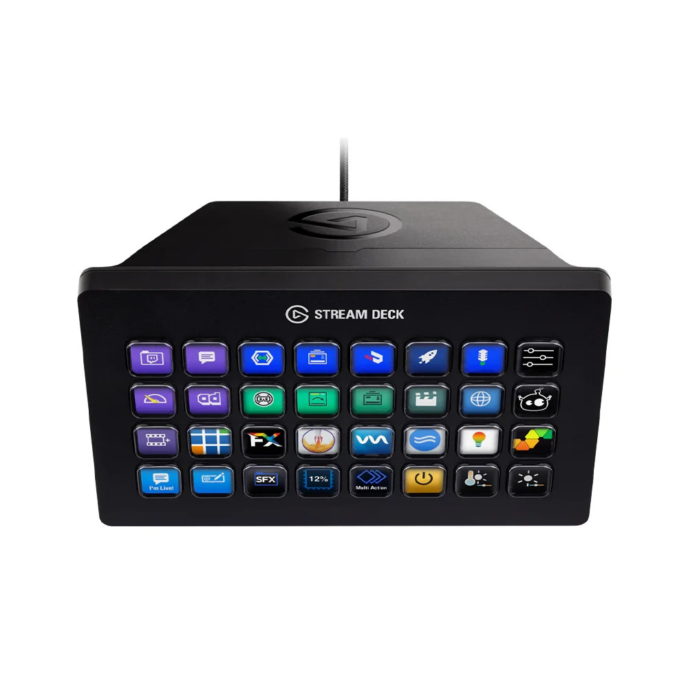 Elgato Stream Deck XL- Advanced Stream Control with 32 Customizable LCD Keys