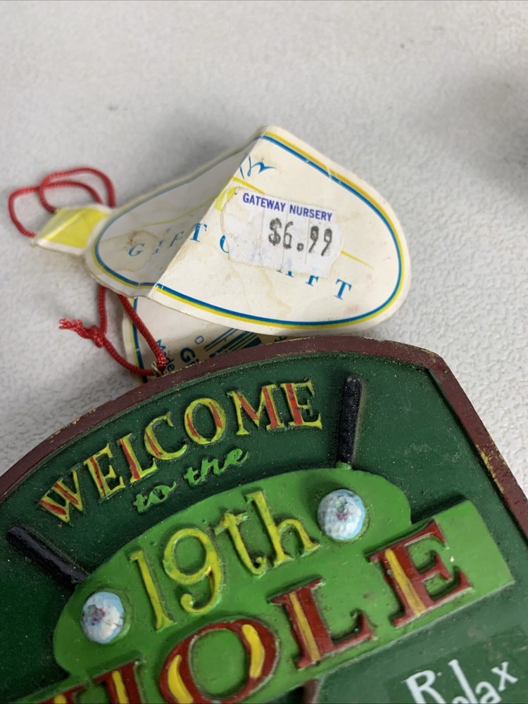 19th Hole Ornaments/beer Holder’s