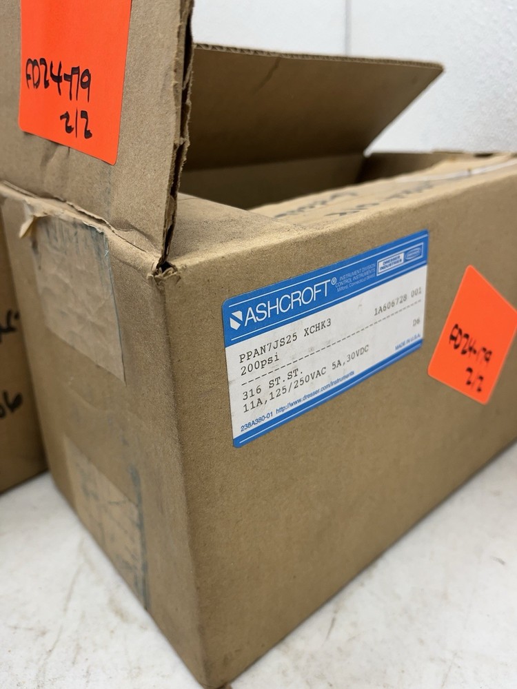 Ashcroft P-Series Explosion Proof Pressure Switch PDAN7 Single setpoint