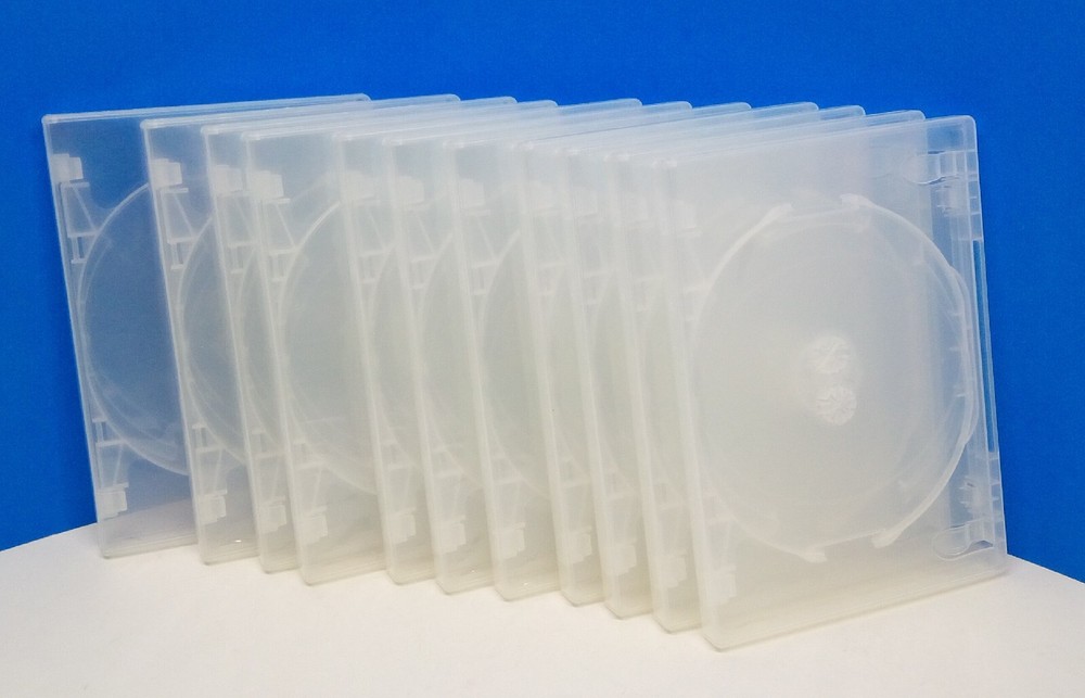 10 Transparent - 3 Disc DVD , Replacement Cases