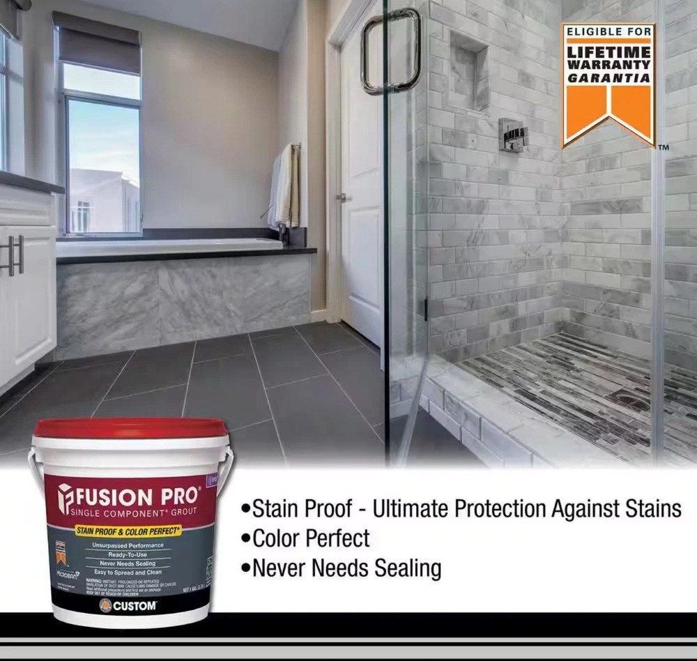 Custom Building Products SimpleGrout #380 Haystack 1-Quart Pre-Mixed Grout​