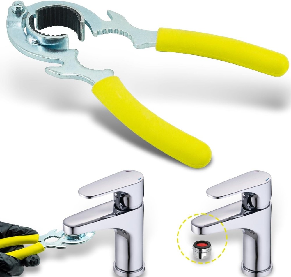 Faucet Wrench - Aerator Removal Tool for Kitchen & Bathroom Essentials