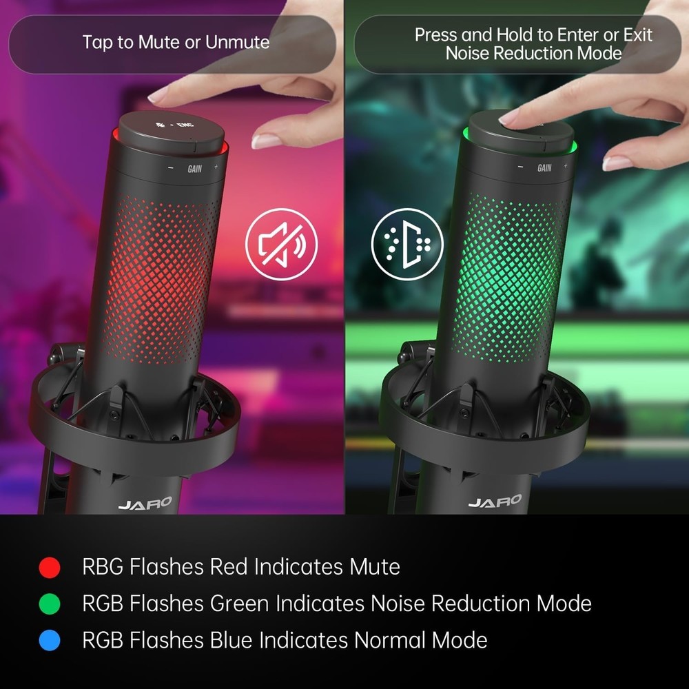 JARO USB Multi-Polar Pattern Condenser Microphone T35-3
