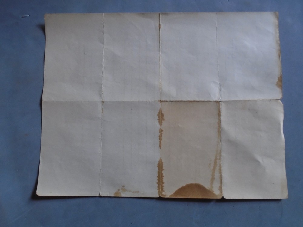 WWII Army luggage inspection certificate