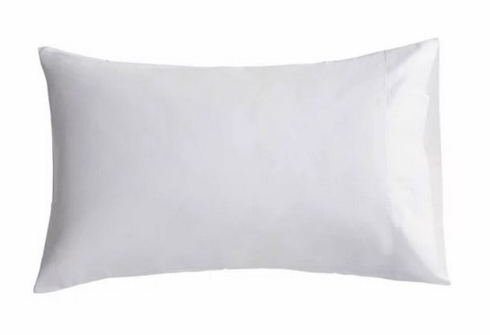2 Pack -Pillowcase Set Better Homes & Garden 300 TC Solid White Cotton