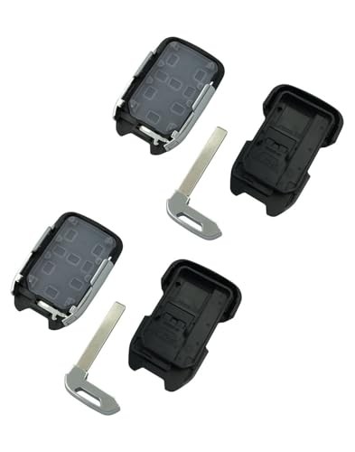 Replacement Smart Keyless Entry Remote Control Key Fob Case Cover 5 Button-2pcs