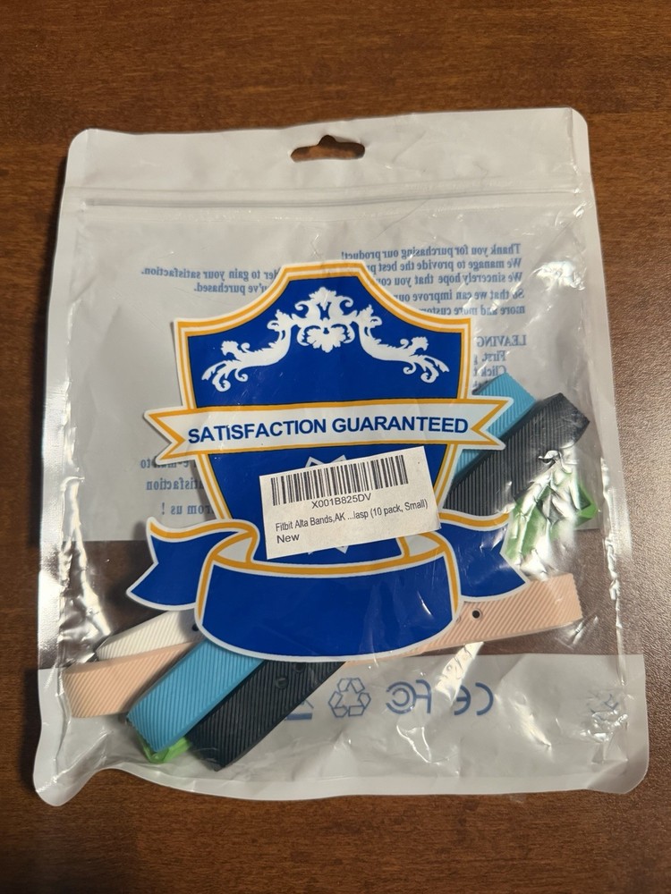 Fitbit Alta Replacement Bands 5 Pack Small Silicone Multicolor Adjustable