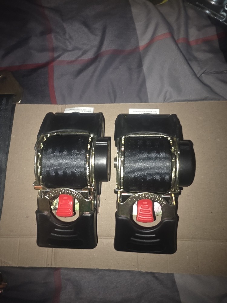 DC Cargo 2" X 10' Retractable Ratchet Strap With E- Track Fitting And E-...