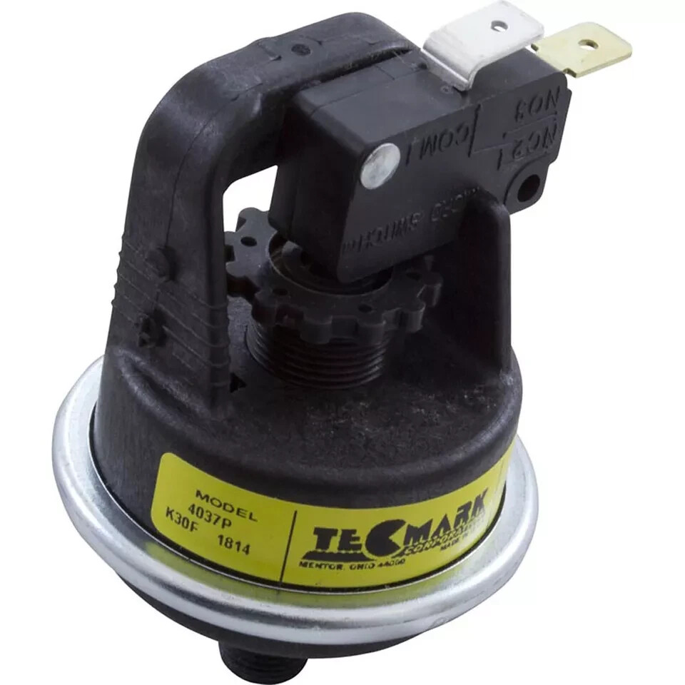 TecMark Pressure Switch 4037P, 21A, 1/8" MPT, SPST
