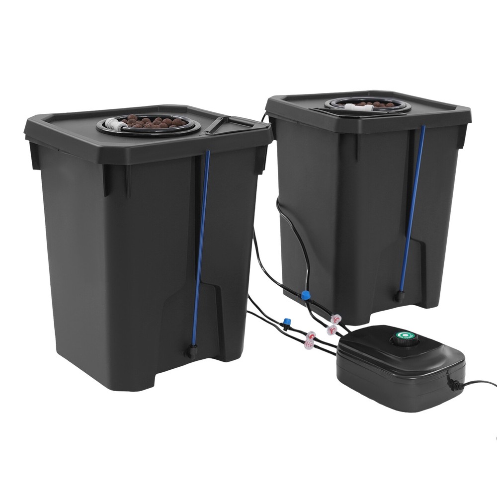 Hydroponics Growing System, Culture Bucket System, Recirculating Drip Garden Sys