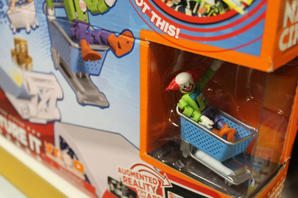 NEW Hexbug Nitro Circus Capture It! CLOWN CART PLAYSET BOX SET
