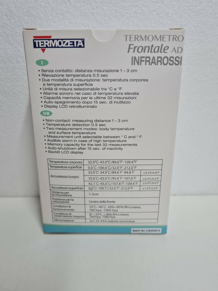 Thermozeta Infrared Thermometer