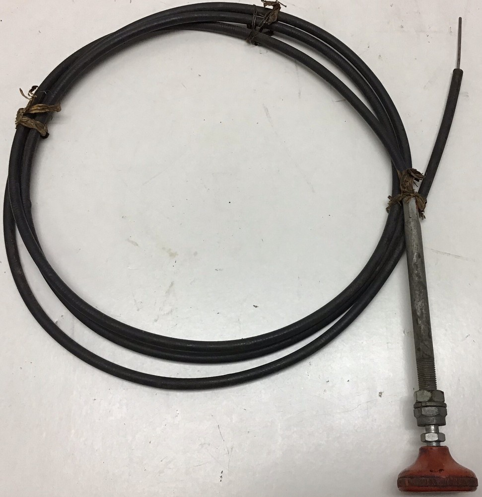 Vintage 10' PTO Control Cable