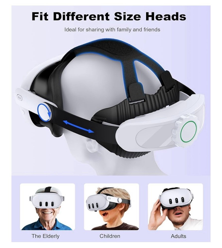 Comfort Support Head Strap for Quest 3S/3/2
