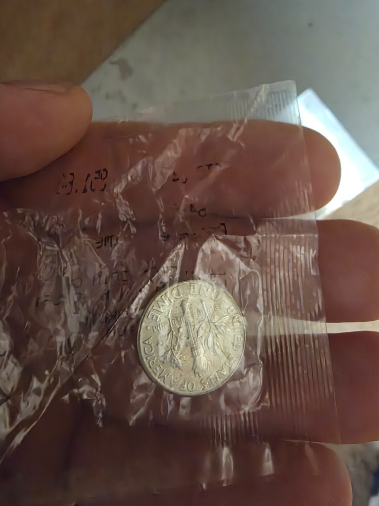1964 roosevelt dime unc-60