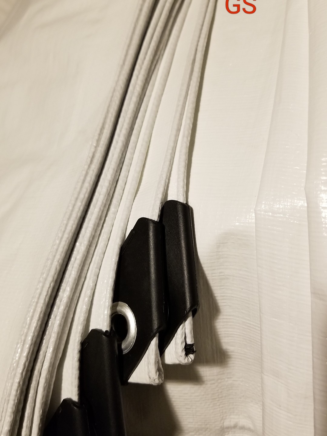 9x12 Ft White Heavy Duty Tarp Industrial Strength Premium Quality canopy GS new