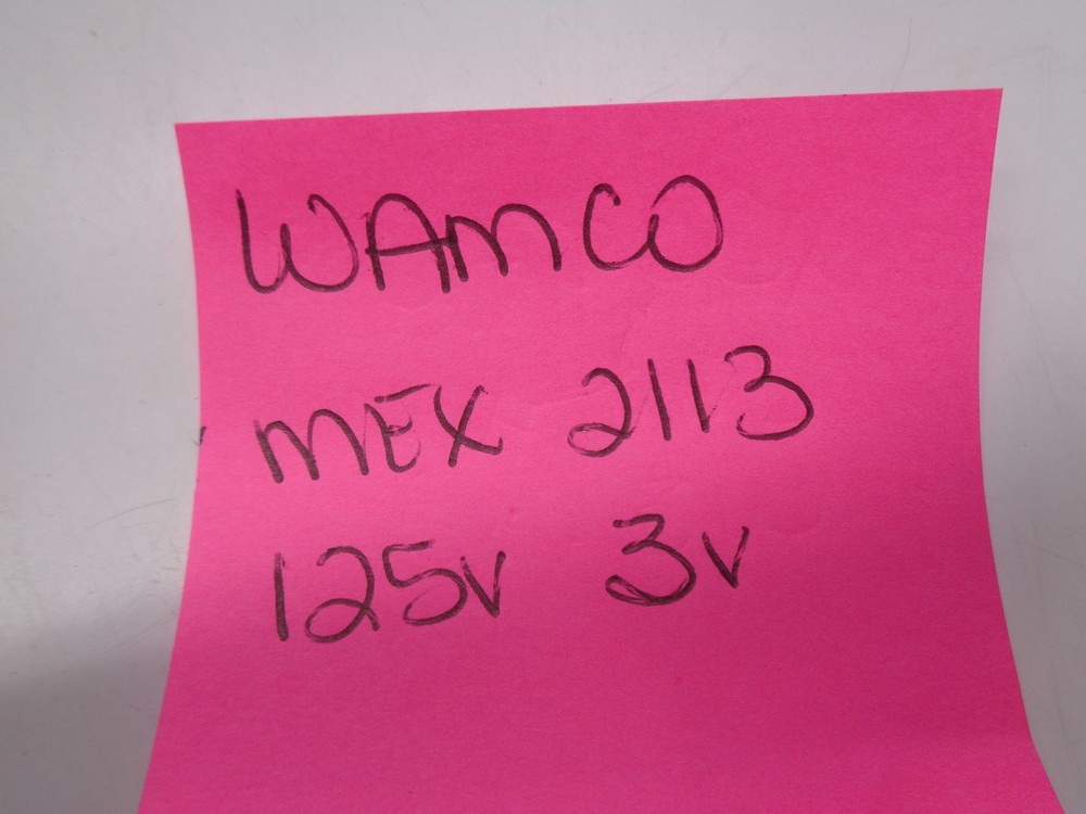 WAMCO MEX2113 INDICATOR LIGHT GREEN NSNP