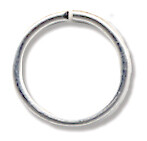 Jump Rings 6mm 144/Pkg Silver-Plated