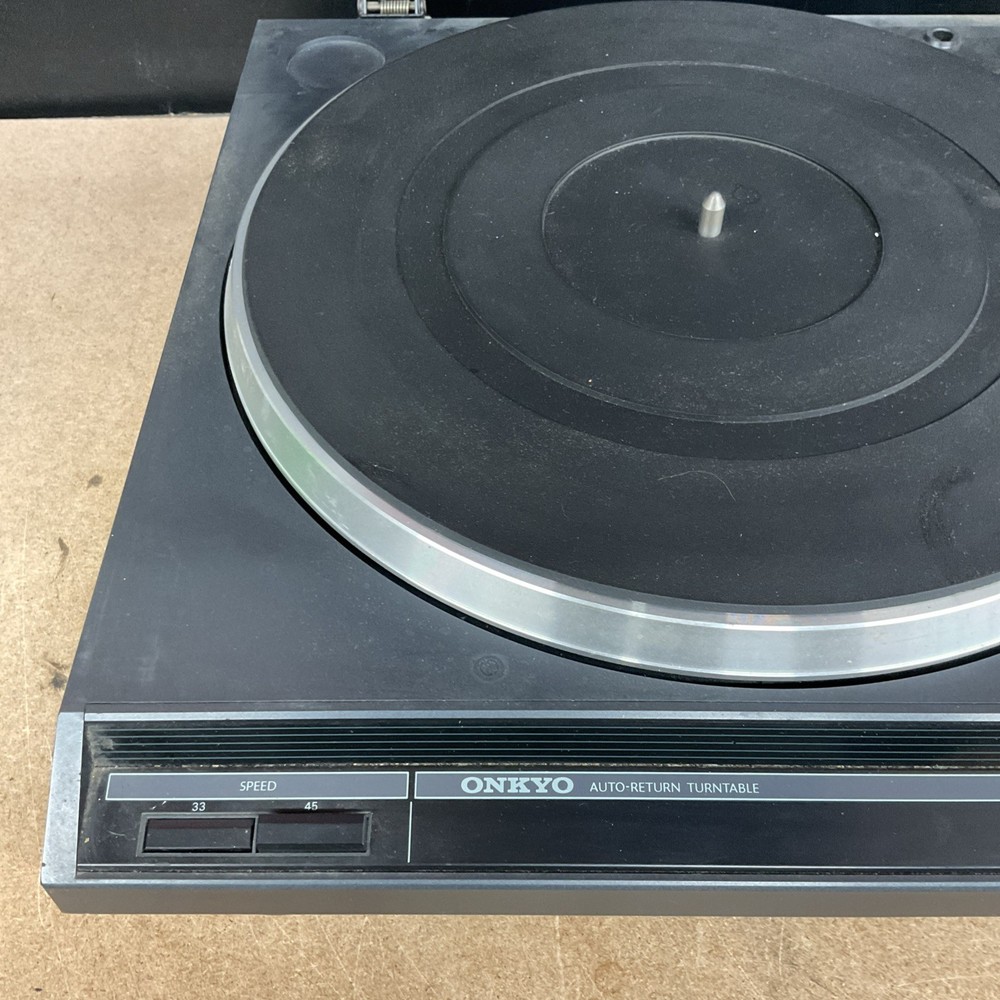 ONKYO Auto Return Turntable System Model CP-1026A - Untested
