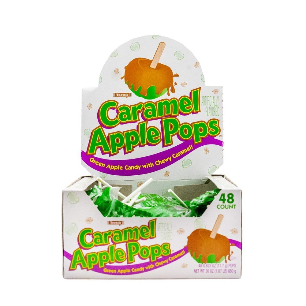Tootsie Roll Caramel Apple Pops - 48 Count