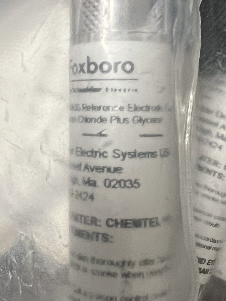 Foxboro pH Reference Electrode Solution 10 Piece Kit for 871 PH Probe New Sealed