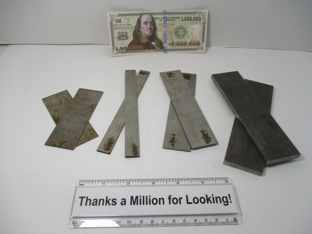 (4) Pair Parallel Blocks Some Hardened Ground Block Parallels Various Sizes VGC