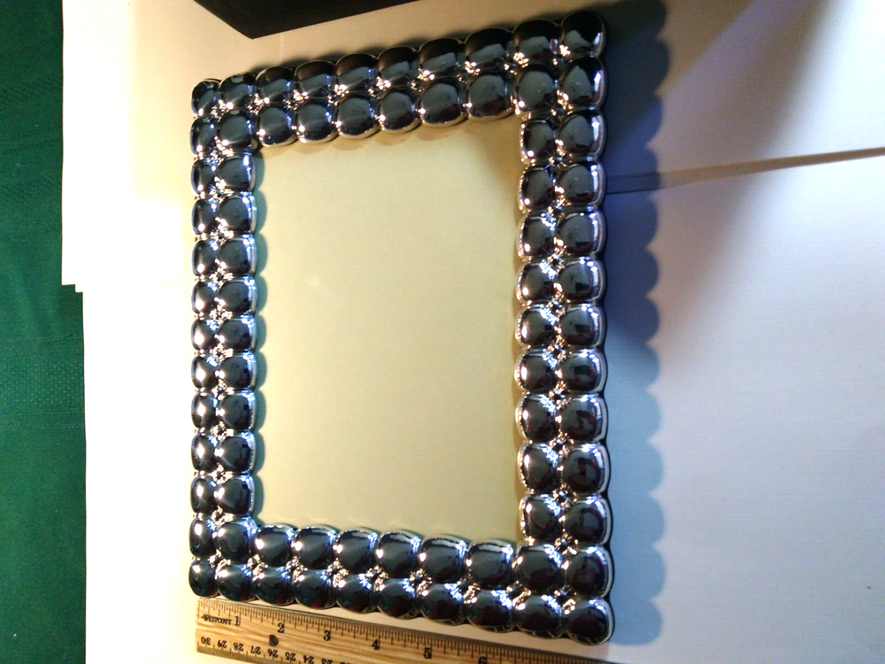Thistle & Bee .925 Sterling Silver Picture Frame