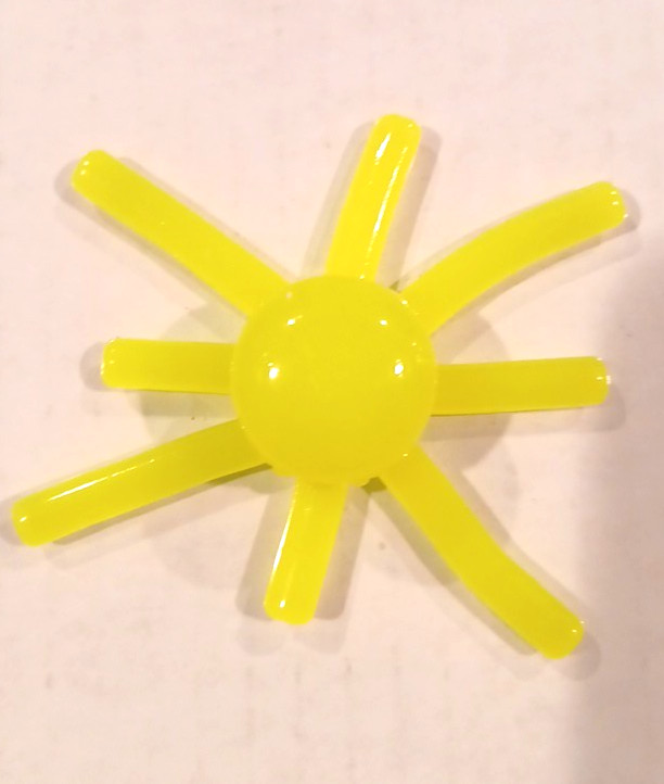 Wacky Wall Crawler Lot of 4 (Blue Red Yellow Pink) Octopus Wacky Walker Toy NEW!