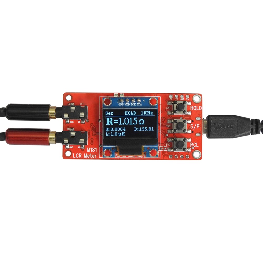 M181 LCR Bridge Tester Module Kit DIY Inductance Capacitance Meter Component Kit