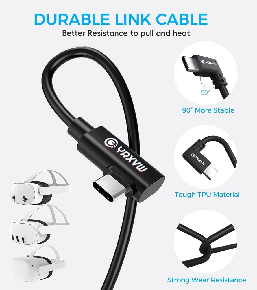 16FT USB C Link Cable for VR Headset