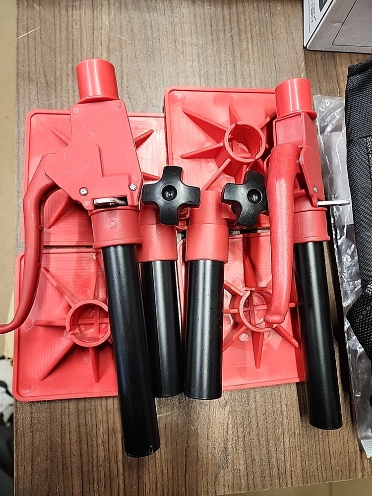 Cabinet Jack Support Pole,2-Pack 19-45 Inch /2Pack, Red