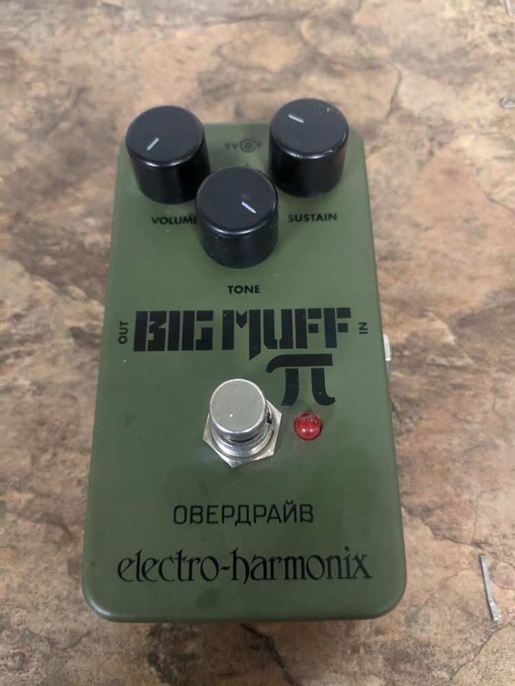 electro harmonix green russian big muff Pi