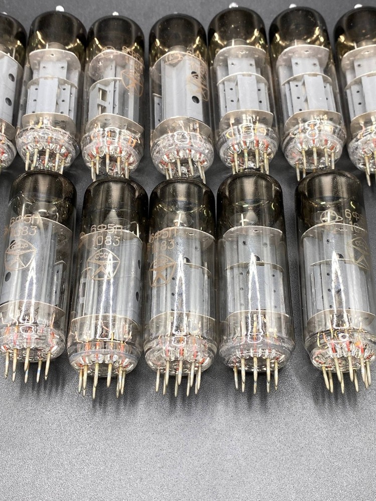 12Pcs 6F5P ECL85 6GV8 Triode-pentode tube New Same Date 10/83