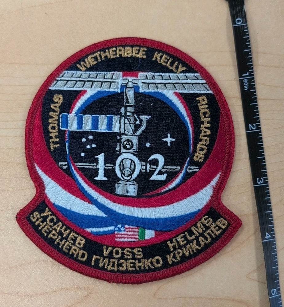 STS-102 Mission Embroidered Patch NEW