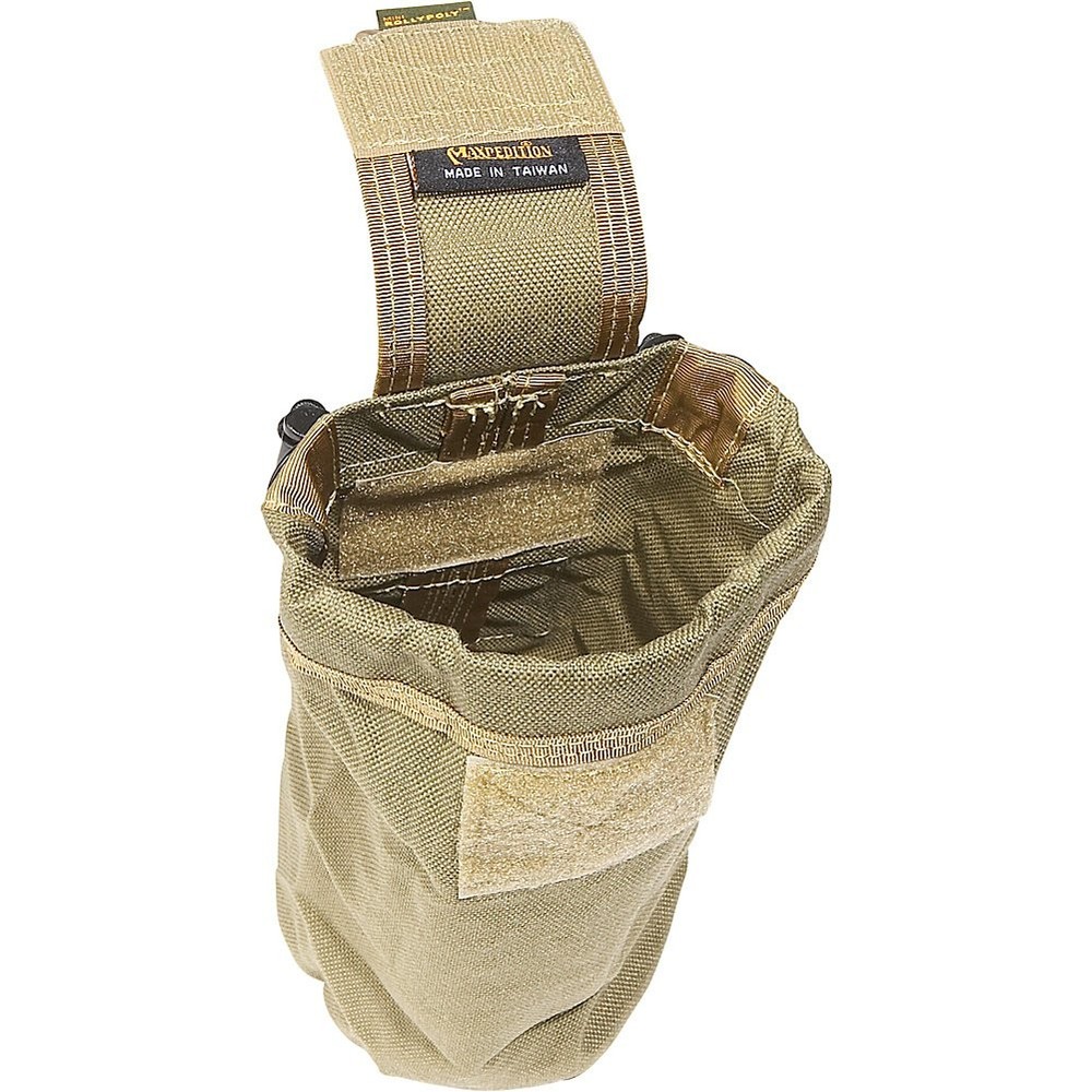 Maxpedition Mini Rollypoly Folding Dump Pouch Small, Khaki-foliage