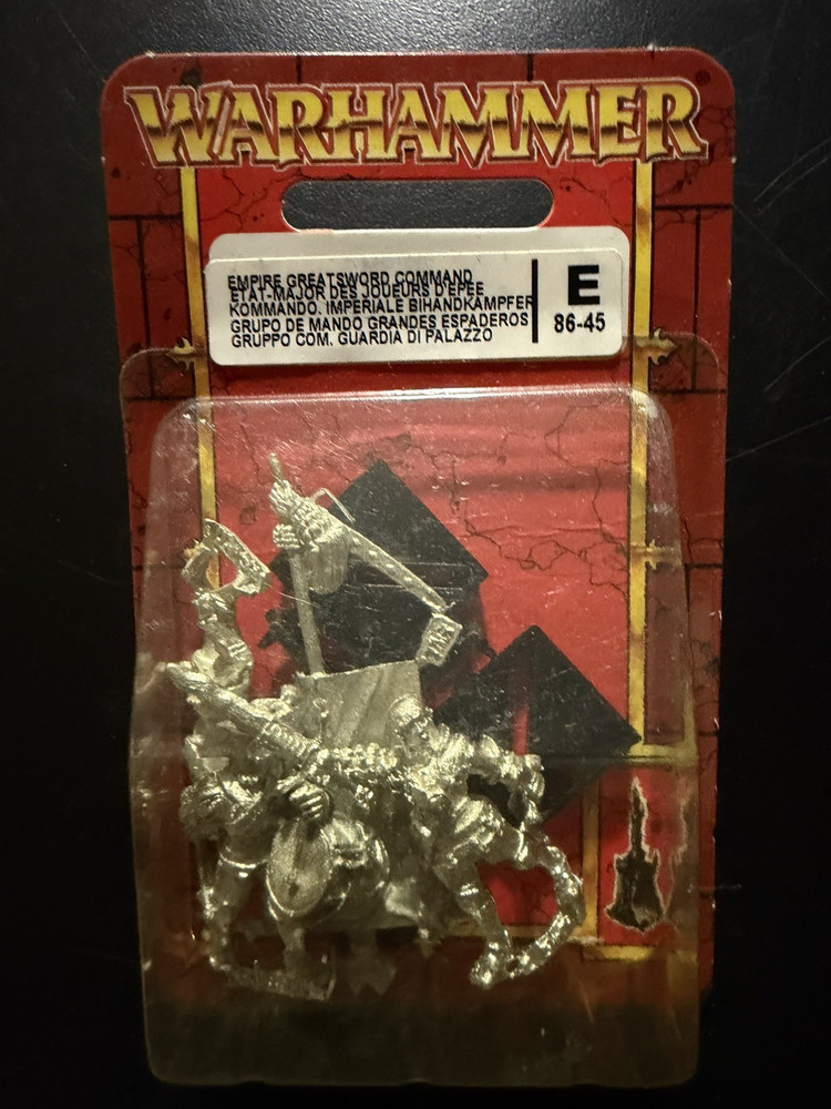 Warhammer Empire Greatsword Command