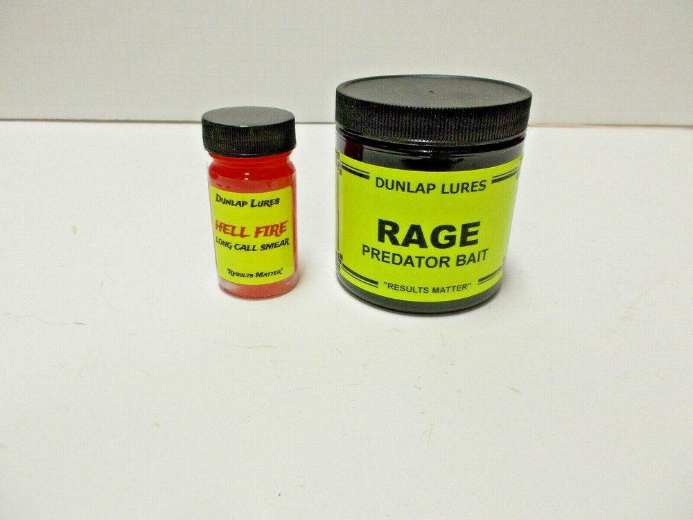 Dunlaps Hellfire and Dunlaps Rage Combo (Trapping Bait Trapping Lure)