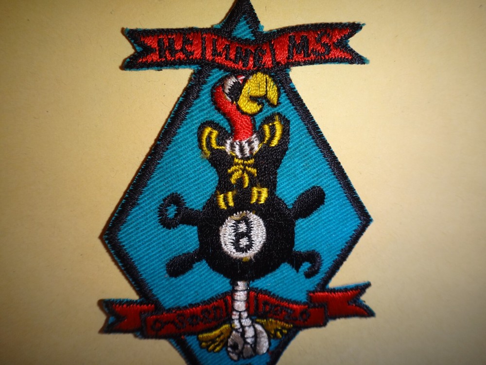USMC HEADQUARTERS & MAINTENANCE SQUADRON H&MS-13 "Flight Line" Vietnam War Patch