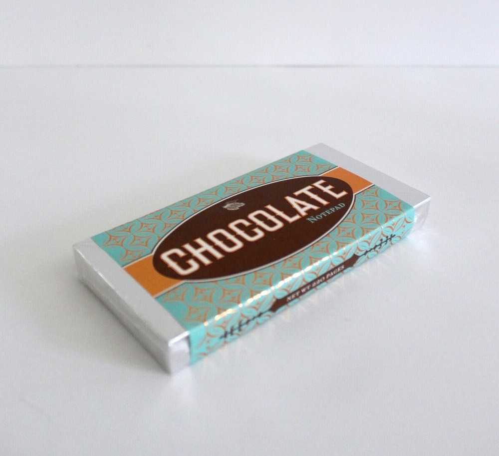 Chocolate Notepad 220 Pages Sealed NEW